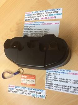 Suzuki Gt250 X7 Gs250 Gsx400 Gs450 Nos Meter Cover Under Pt No 34152-44100 New Suzuki Gt250 X7 Gs250 Gsx400 Gs450 Nos Meter Cover Under Pt No 34152-44100 New