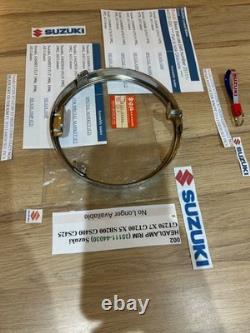 Suzuki Gt250 X7 Gt200 X5 Sb200 Gs400 Gs425 Nos Headlight Rim Pt 35111-44030 Nice