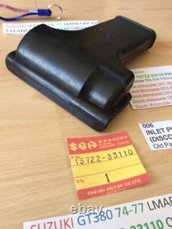 Suzuki Gt380 1974-1977 L. M. A. B Nos Cap Air Cleaner Pt 13722-33110 New Obsolete