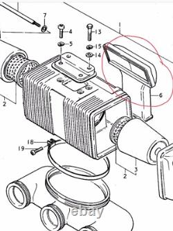 Suzuki Gt380 1974-1977 L. M. A. B Nos Cap Air Cleaner Pt 13722-33110 New Obsolete
