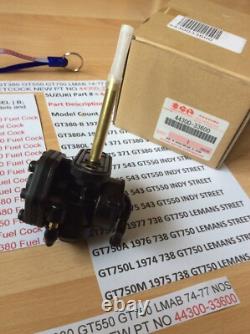 Suzuki Gt380 Gt550 Gt750 Lmab 74-77 Nos Fuel Petcock New Pt No 44300-33600 Nice Suzuki Gt380 Gt550 Gt750 Lmab 74-77 Nos Fuel Petcock New Pt No 44300-33600 Nice