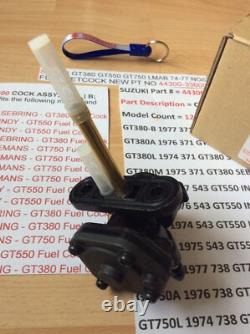 Suzuki Gt380 Gt550 Gt750 Lmab 74-77 Nos Fuel Petcock New Pt No 44300-33600 Nice