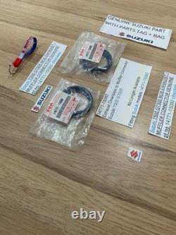 Suzuki Gt500 T500 Nos Exhaust / Muffler Connectors New In Parts Bags 14771-15080 Suzuki Gt500 T500 Nos Exhaust / Muffler Connectors New In Parts Bags 14771-15080