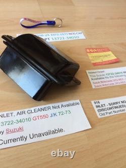 Suzuki Gt550 J/k 1972-1973 Nos Cap Air Filter Pt 13722-34010 New Obsolete