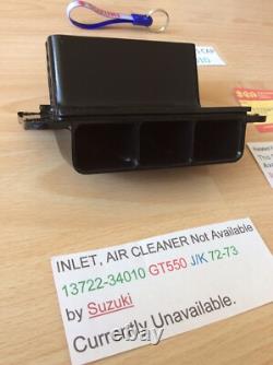 Suzuki Gt550 J/k 1972-1973 Nos Cap Air Filter Pt 13722-34010 New Obsolete