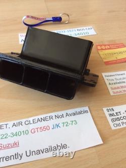 Suzuki Gt550 J/k 1972-1973 Nos Cap Air Filter Pt 13722-34010 New Obsolete