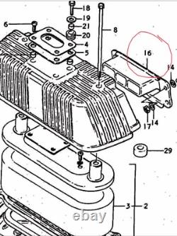 Suzuki Gt550 J/k 1972-1973 Nos Cap Air Filter Pt 13722-34010 New Obsolete