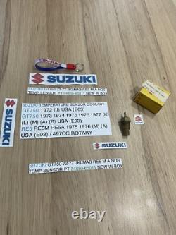 Suzuki Gt750 72-77 Jklmab Re5 M A Nos Temp Sensor Pt 34850-65011 New In Box