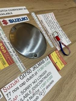Suzuki Gt750 JKLMAB 72-77 nos cap clutch pt no 11387-31000 obsolete NICE Suzuki Gt750 JKLMAB 72-77 nos cap clutch pt no 11387-31000 obsolete NICE