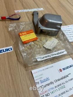 Suzuki Gt750 J. K. L. M. A. B 72-77 Nos Oil Pump Cover Pt No 11411-31001 With Tag New