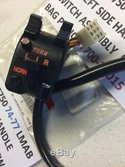 Suzuki Gt750 Lmab 74-77 Nos Left Side Handle Switch Assembly Pt No 57700-31015