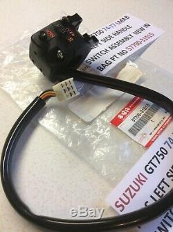 Suzuki Gt750 Lmab 74-77 Nos Left Side Handle Switch Assembly Pt No 57700-31015