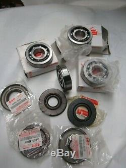 Suzuki Gt750 nos crank seal and main bearing set 1972-1977