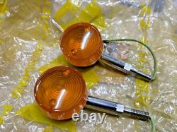 Suzuki K10 K11 K10P K11P M10 M12 M15 Front Turn Signal Lamp NOS x2 35602-03012 Suzuki K10 K11 K10P K11P M10 M12 M15 Front Turn Signal Lamp NOS x2 35602-03012