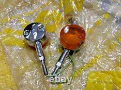 Suzuki K10 K11 K10P K11P M10 M12 M15 Front Turn Signal Lamp NOS x2 35602-03012 Suzuki K10 K11 K10P K11P M10 M12 M15 Front Turn Signal Lamp NOS x2 35602-03012