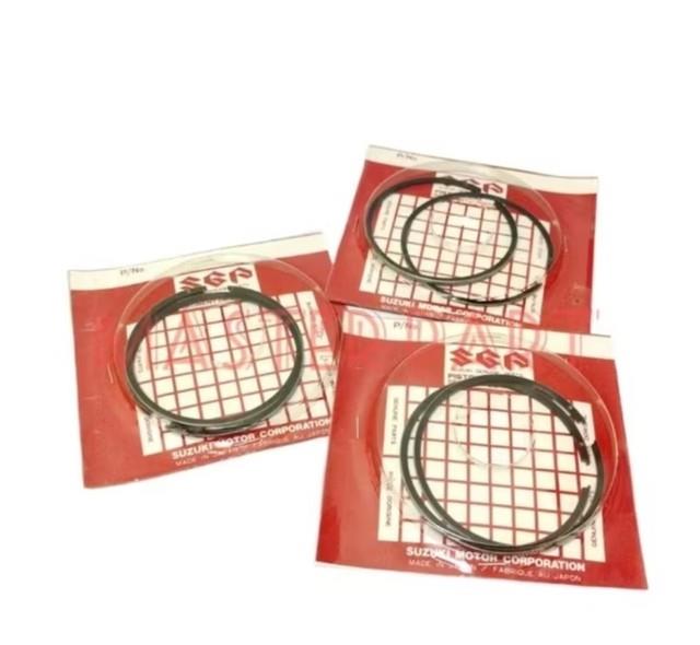 Suzuki Lj50 Sj10 Sj30 Piston Rings Std 0.25 0.50 0.75 Nos