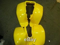 Suzuki Lt50 Front And Rear Panel, Plastics New Yellow Mud Guards New Old Stock