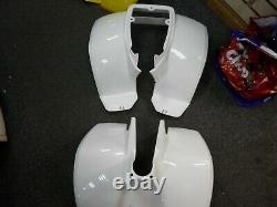 Suzuki Lt50 New Old Stock Front And Rear Panel Plastics White Mud Guards