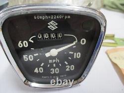 Suzuki M10,12,15, K10,11,15 Speedo, Various 1960, S Models, Genuine Nos