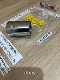 Suzuki NOS Fork Outer Tube Nut 71-75 T500 68 T305 69 TC305 51150-15010 x 1 pc