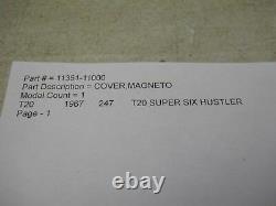 Suzuki NOS T20, 1967, Magneto Cover, # 11351-11000. S-94