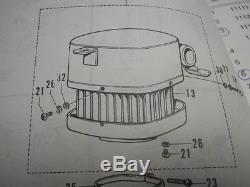 Suzuki NOS T20, TC250, 1969, Air Cleaner Assembly, # 13700-11600 S-24