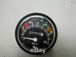 Suzuki NOS TC100, TS100, 1973, Speedometer Assembly, # 34100-25611-999 S22