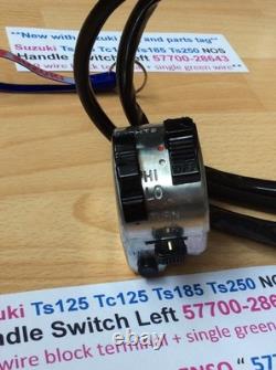Suzuki Nos Ts125 Tc125 Ts185 Ts250 Nos Left Side Handle Switch 57700-28643