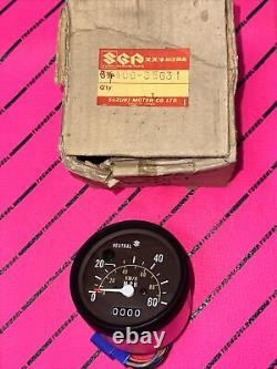 Suzuki Oem Nos FR 80 1975 Speedometer 34100-35631