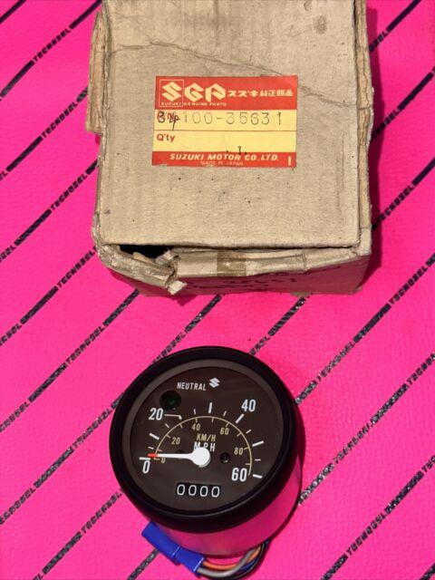 Suzuki Oem Nos Fr 80 1975 Speedometer 34100-35631
