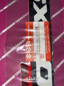 Suzuki Oem Nos GSX 600 F Frame Cover Tape 68135-19c00-3us 68145 Decals Mark