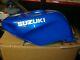 Suzuki Rg125 Fun / Rg 125 F Petrol Tank Blue Nos Warranty Return