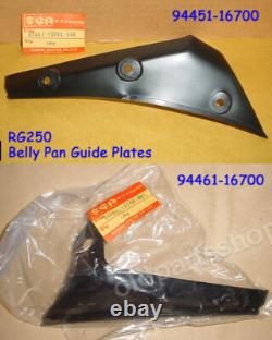 Suzuki RG250 Belly Pan Guide Plate Set NOS Cowling Lower 94451 / 94461-16700