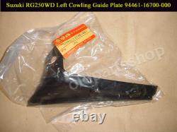 Suzuki RG250 Belly Pan Guide Plate Set NOS Cowling Lower 94451 / 94461-16700