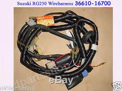 Suzuki RG250 Wireharness NOS RG 250 Wire Harness 36610-16700 GAMMA 250 LOOM