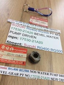 Suzuki RG400 RG500 NOS WATER PUMP DRIVEN BEVEL GEAR PT 17530-21A20 OBSOLETE NEW Suzuki RG400 RG500 NOS WATER PUMP DRIVEN BEVEL GEAR PT 17530-21A20 OBSOLETE NEW