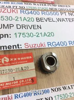 Suzuki RG400 RG500 NOS WATER PUMP DRIVEN BEVEL GEAR PT 17530-21A20 OBSOLETE NEW