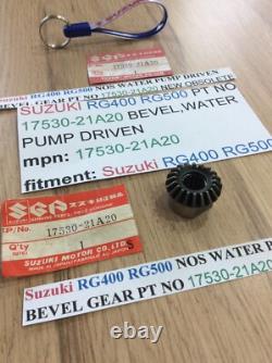 Suzuki RG400 RG500 NOS WATER PUMP DRIVEN BEVEL GEAR PT 17530-21A20 OBSOLETE NEW Suzuki RG400 RG500 NOS WATER PUMP DRIVEN BEVEL GEAR PT 17530-21A20 OBSOLETE NEW