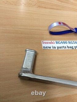 Suzuki RG400 RG500 nos Rear Brake Lever new in parts bag pt no 43110-20A01