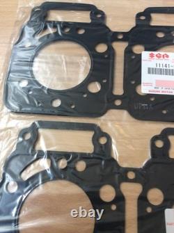 Suzuki RG500 CYLINDER HEAD GASKETS X 2 NOS NEW IN SEALED BAG PT 11141-21A02