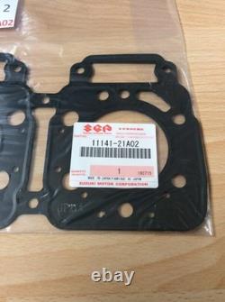 Suzuki RG500 CYLINDER HEAD GASKETS X 2 NOS NEW IN SEALED BAG PT 11141-21A02