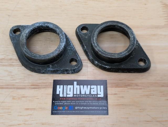 Suzuki Rgv 250 1989 1991 Exhaust Flange Set New Old Stock 1419522d00 #sl1