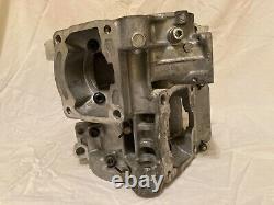 Suzuki RGV VJ22 crankcases (New old stock & backing plate) Unused and unstamped