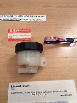 Suzuki Rg400 Rg500 Gsx600 Gsx750 Nos Rear Brake Resevoir Assembly 69740-20a01