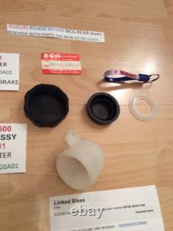 Suzuki Rg400 Rg500 Gsx600 Gsx750 Nos Rear Brake Resevoir Assembly 69740-20a01 Suzuki Rg400 Rg500 Gsx600 Gsx750 Nos Rear Brake Resevoir Assembly 69740-20a01