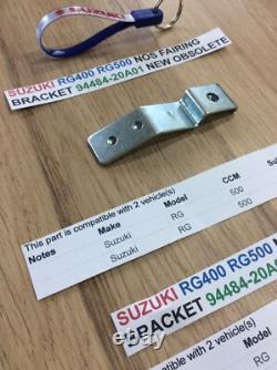 Suzuki Rg400 Rg500 Nos Fairing Bracket Pt No 94484-20a01 New Perfect