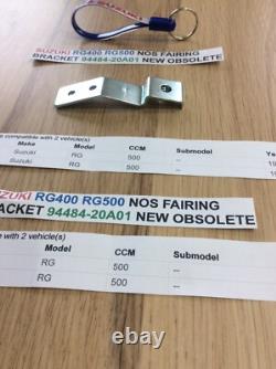 Suzuki Rg400 Rg500 Nos Fairing Bracket Pt No 94484-20a01 New Perfect