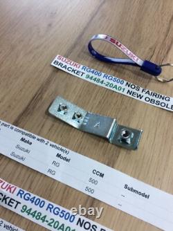 Suzuki Rg400 Rg500 Nos Fairing Bracket Pt No 94484-20a01 New Perfect