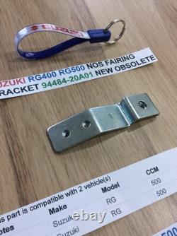 Suzuki Rg400 Rg500 Nos Fairing Bracket Pt No 94484-20a01 New Perfect