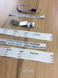 Suzuki Rg400 Rg500 Nos Fairing Bracket Pt No 94484-20a01 New Perfect